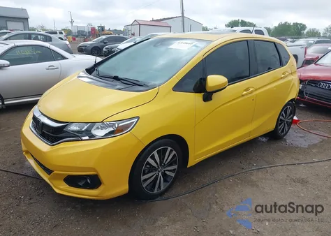 2019 Honda Fit Ex z USA, uszkodzony, nr VIN 3HGGK5H86KM723689